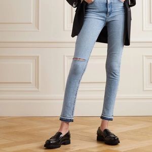💰SOLD💰 Rag & Bone Womens Nina High-Rise Release Hem Skinny Jeans 25